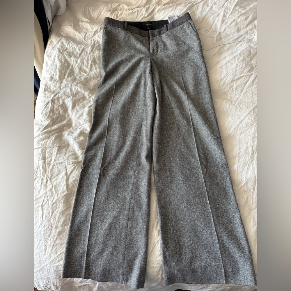 Banana Republic Black and White Houndstooth Pants